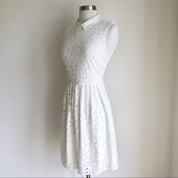 Betsey Johnson, Peter Pan collar Lace Dress, 6 - Picture 6 of 8
